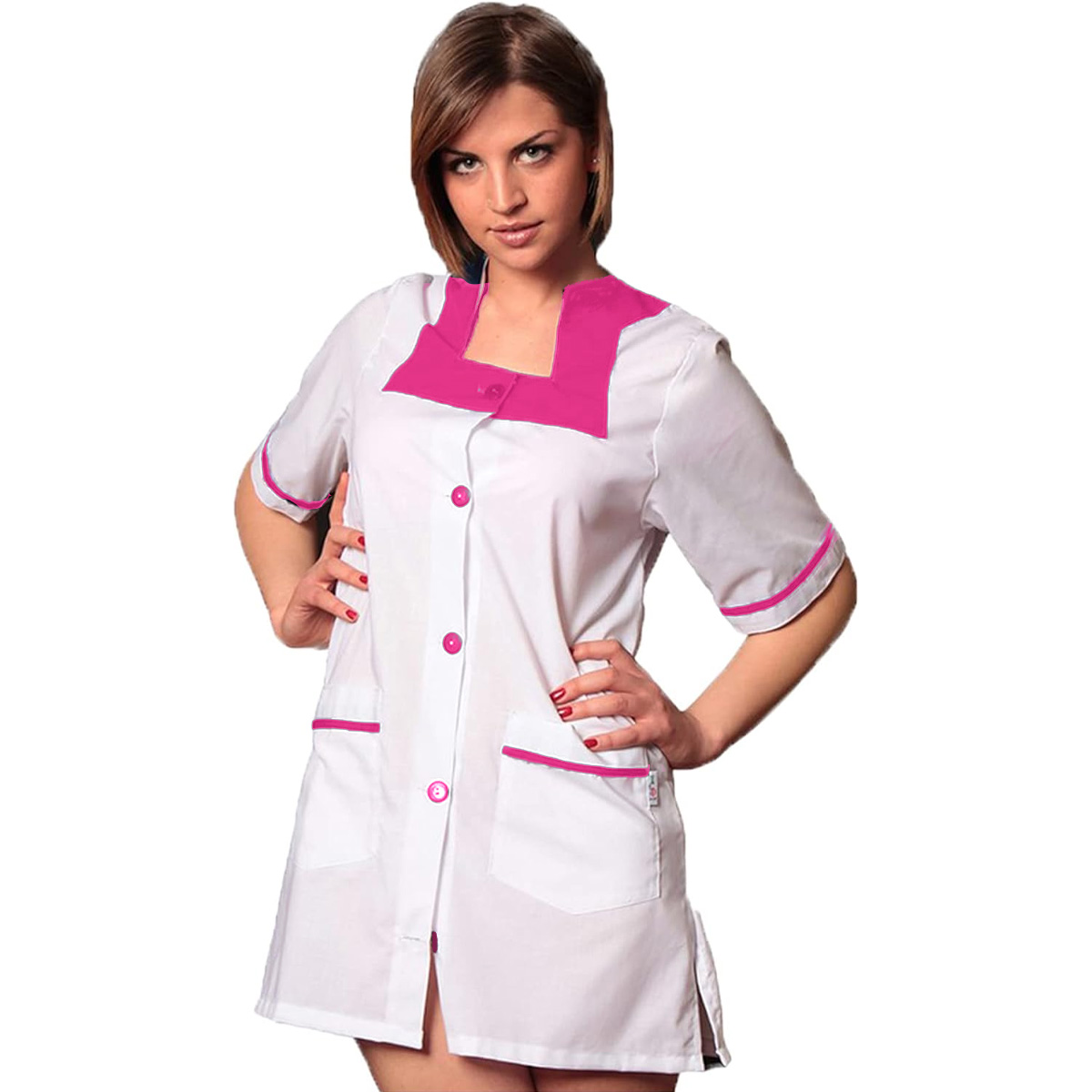 Camice divisa casacca classica cameriera pulizie albergo hotel casa lavoro